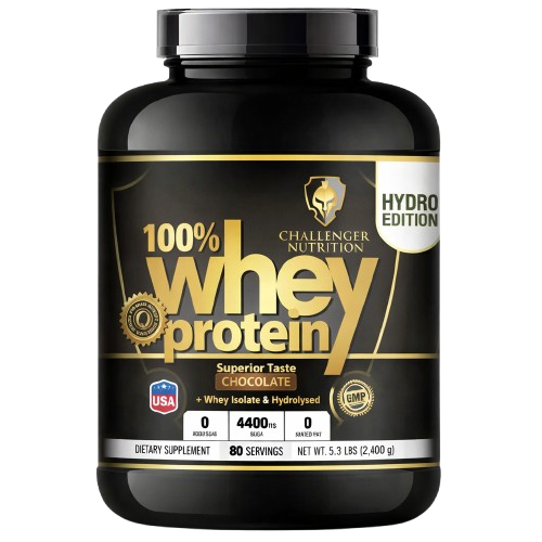 100% Whey Protein Isolat & Hydrolysé 80 Servings
