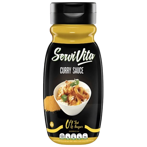 Sauce Curry Servivita 0% Matières Grasses et Sucres