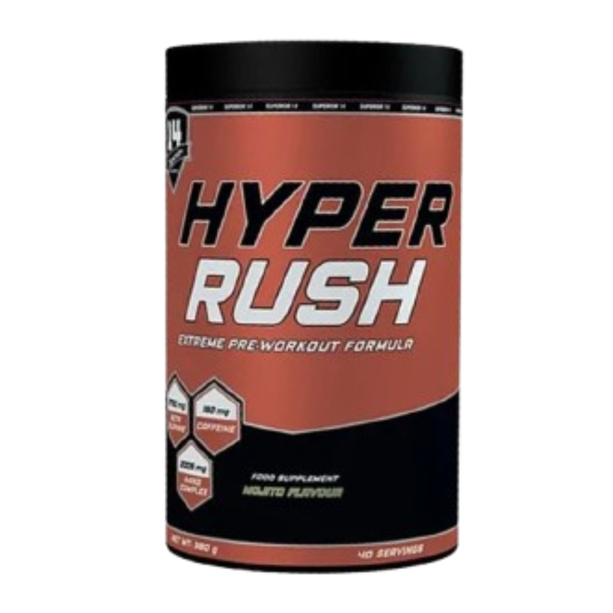 Pre Workout Hyper Rush 40 Servings