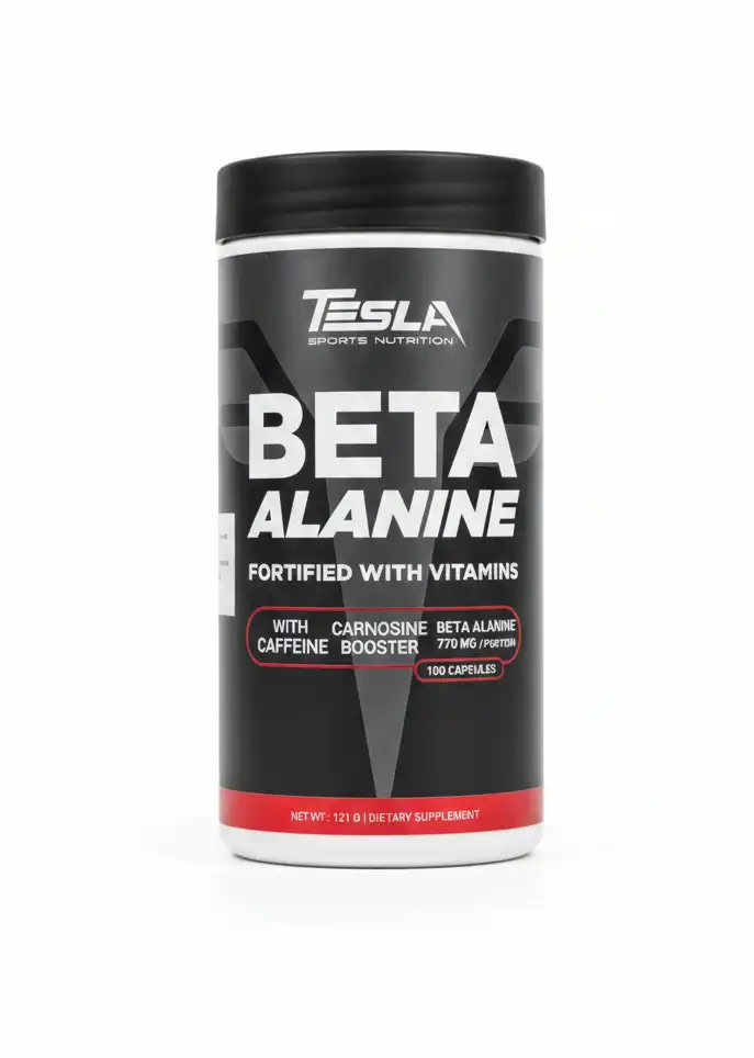 Tesla Nutrition Beta Alanine + Caffeine Flacon 100 caps