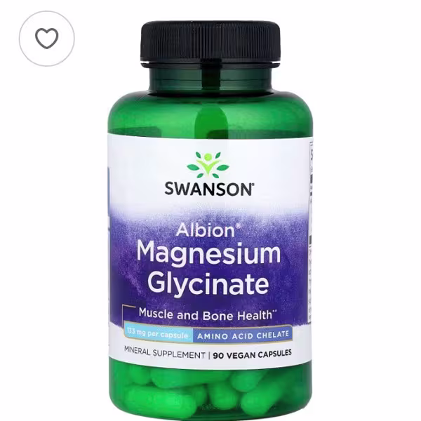 Magnésium Glycinate de 133 mg – 90 capsules