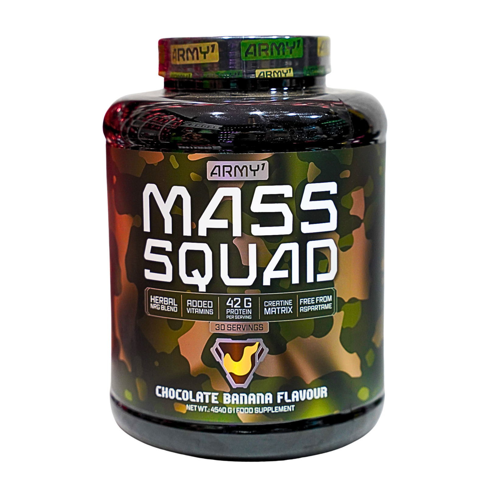 MASS SQUAD 4540g – Mass Gainer Ultra Performant