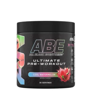 Pre Workout ABE All Black Everything 30 Servings - Citrulline, Creatine, Beta-Alanine Taurine & Cafeine