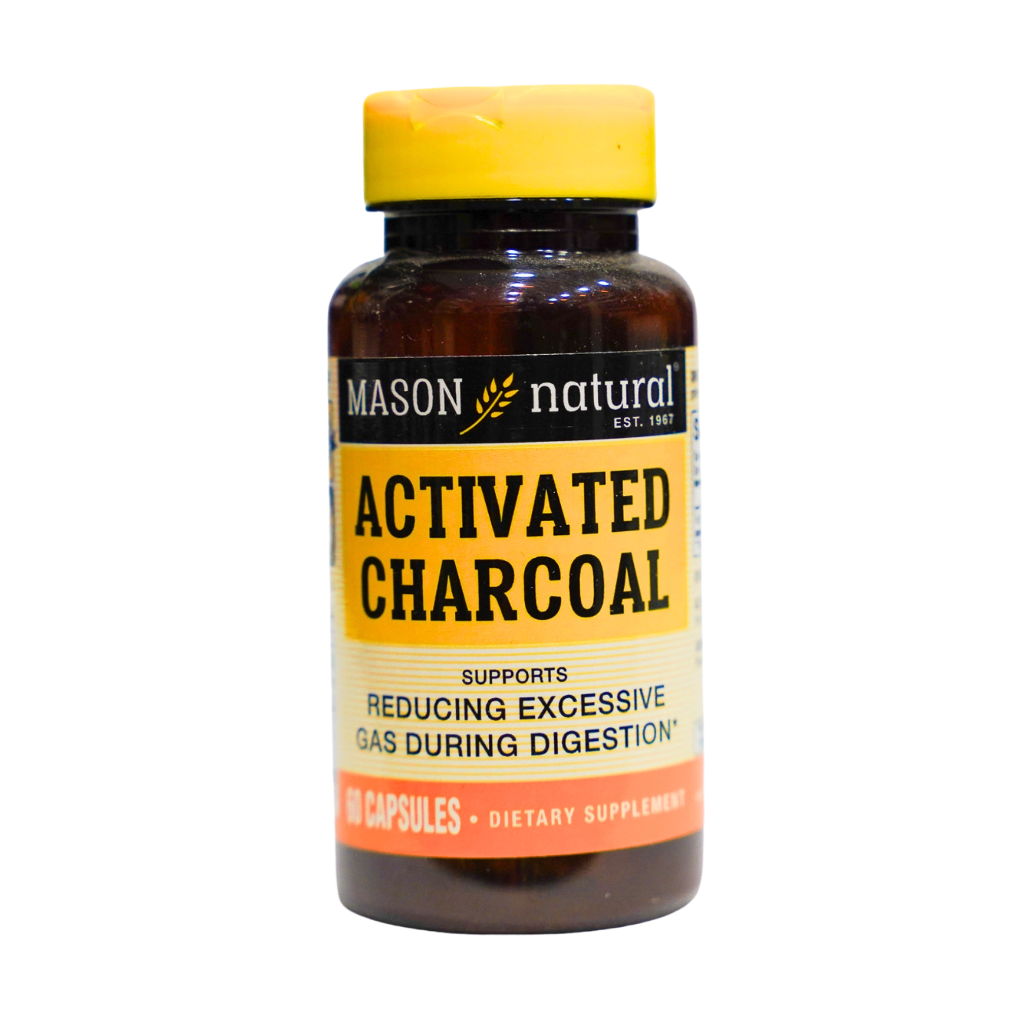 Mason Natural ACTIVATED CHARCOAL CAPSULES CAPSULES 60