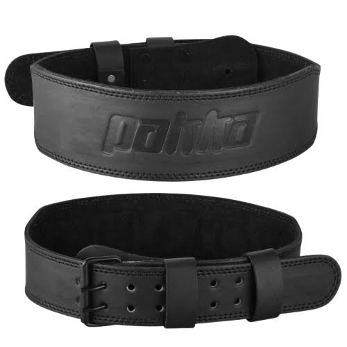 Ceinture De Musculation Noire En Cuir