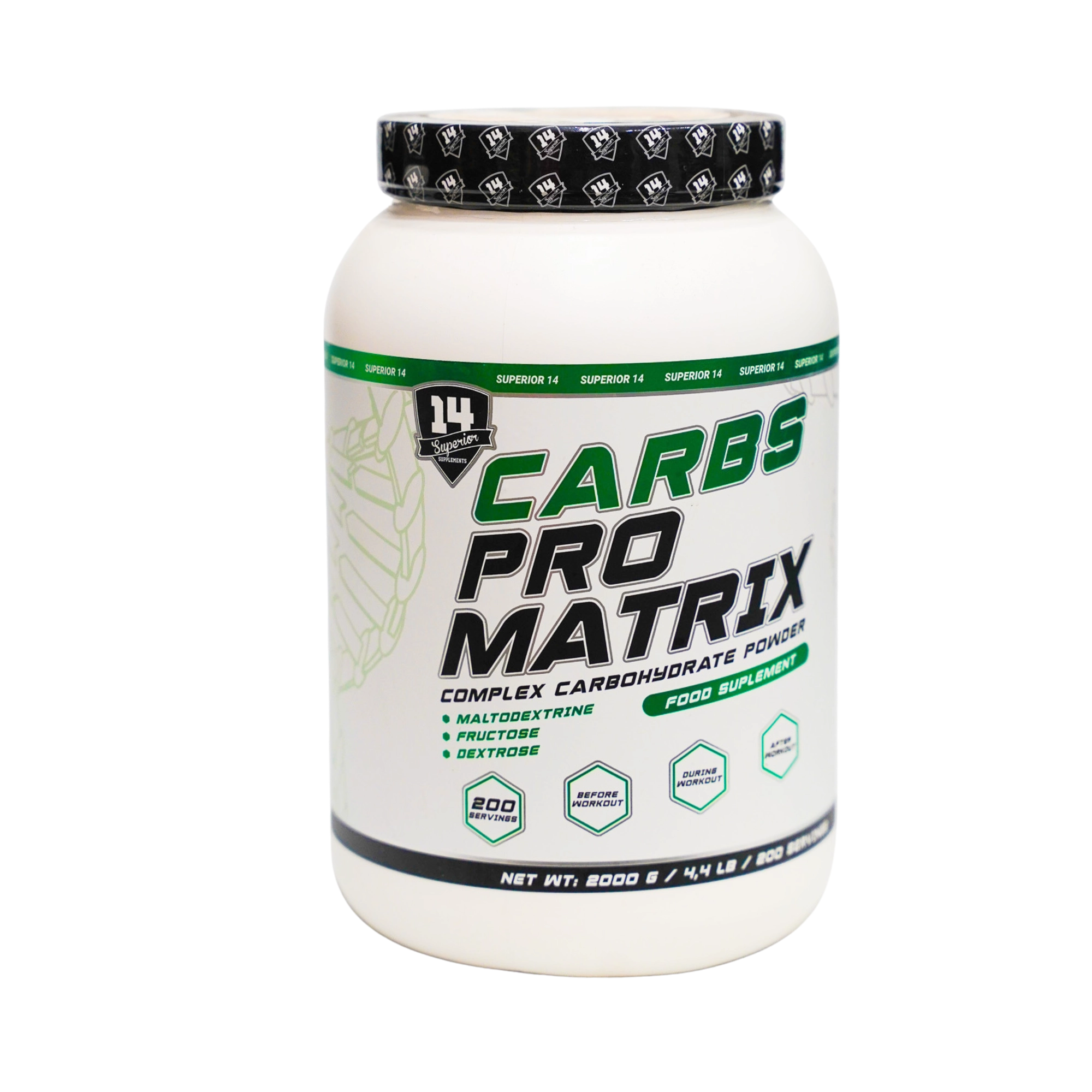 Carbs Pro Matrix Glucides Complexes 2000g (40 Servings)