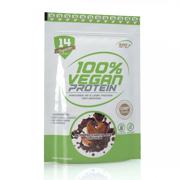 100% Vegan protein 500g (16 Servings)