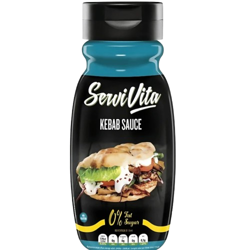 Sauce Kebab Servivita 0% Matières Grasses et Sucres